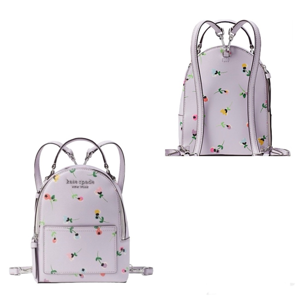 SOLD!!Kate Spade New York Cameron Ditsy Floral Mini Backpack & Matching Wallet - Picture 4 of 13